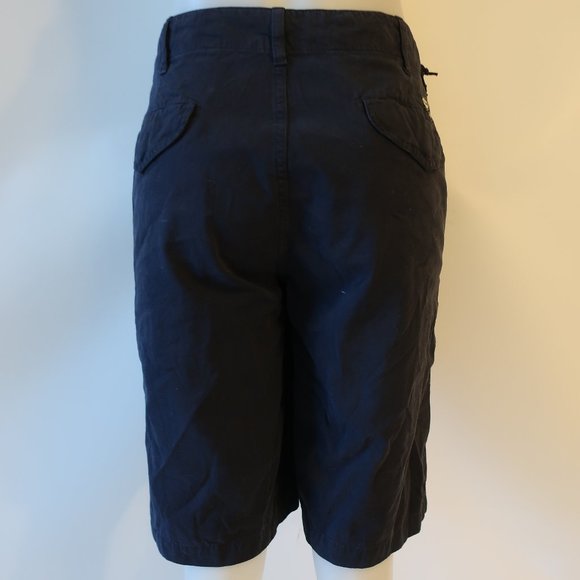 NWT Mens Em's of Masons Navy Blue Cotton Flat Front Public Pop Chino Shorts 36 * - Picture 5 of 7